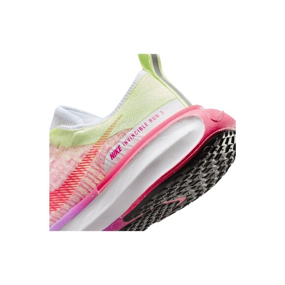 Size 6 Nike Zoomx Invincible Run FK 3 Barely Volt Hyper Pink Womens FZ3969-705 - Picture 8 of 12